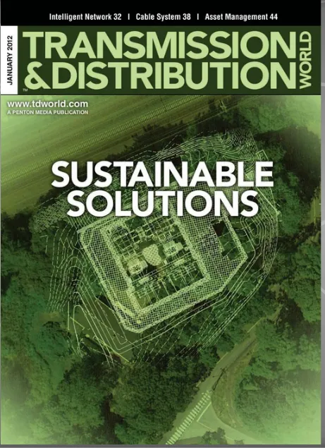 T&D World magazine cover — Sharpening the Tools of Asset Management