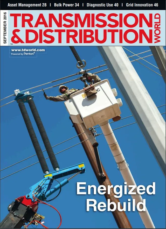 T&D World magazine cover — The SMART Way to Improve Operations